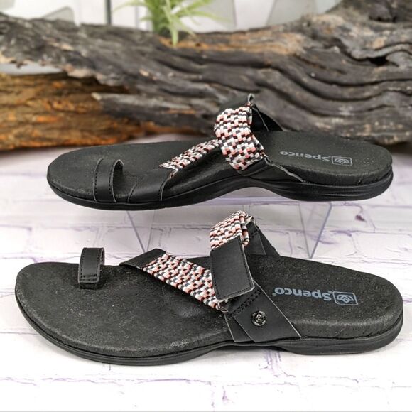 Spenco Orthotic Toe Loop Sandals - Island Slide - Picture 4 of 10